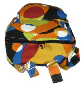 Small Backpack exterior top (Sewn By Tanya Project Review - So Sew Easy's Small Backpack)