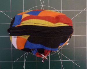 Top view of coin purse