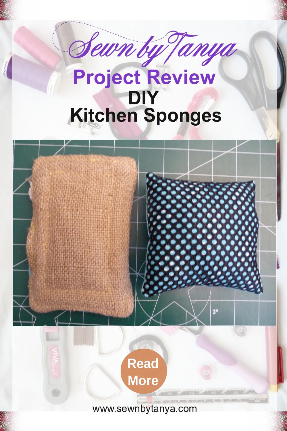 Sewn By Tanya Project Review DIY Kitchen Sponges
